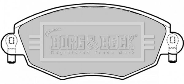 BORG & BECK Jarrupala, levyjarru BBP1706